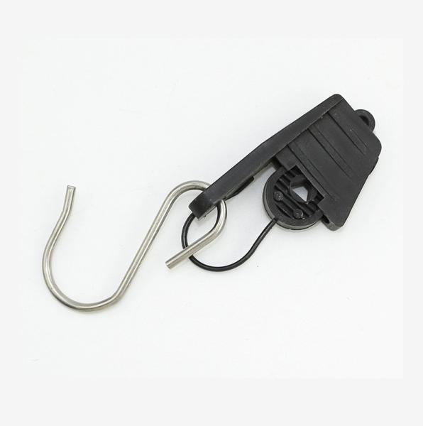 Buy cheap S Type Anchor Tension Cable Clamp With Hook for Outdoor FTTH Optical Fiber Cable from wholesalers