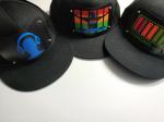 wholesale advertising LED Cap Party Custom Sound Activated EL Hat Light Up El