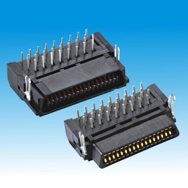 Buy cheap DIP 34P Plastic SCSI Female Right Angle Connectors from wholesalers