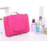 Buy cheap Hook toiletry bag portable travel storage bag large ear hanging double open cosmetic box from wholesalers