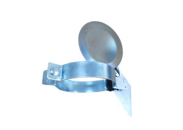 Buy cheap Mild steel 2mm 3mm Chrome 6" Rain Cap Pair For Mitered Cut Exhaust Stacks from wholesalers