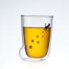 Buy cheap Creative Milk / Coffee Cat Claw Cup , Hand Blown Double Insulated Glass Mugs from wholesalers