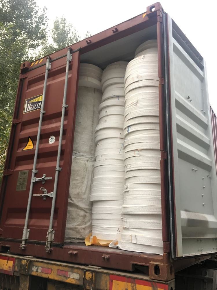 High Tensile PP Lifting Loops / PP Lifting Belts For Bulk Bag Big Bag Handling