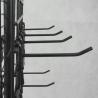 Buy cheap Supermarket Flooring Rotating Metal Wire Display Stand With Wheels from wholesalers