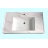 Buy cheap Calaeatta Artificial Stone Wash Sink White Marble Grain Non Porous from wholesalers