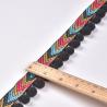 Buy cheap 20KJ39 Colorful Polyester 3.5cm Pom Pom Ribbon Trim from wholesalers