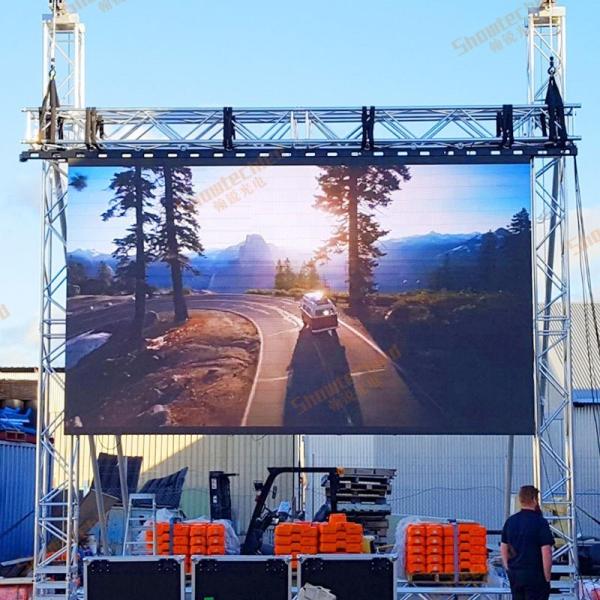 Buy cheap Waterproof P3.9 4500cd/M2 Outdoor Rental LED Display Panel Board 250 X 250MM from wholesalers