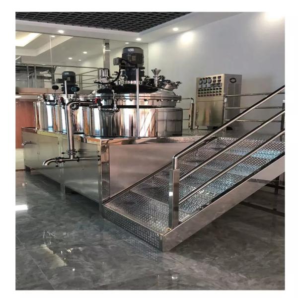 Buy cheap SUS316L Body Lotion Cosmetic Emulsifier Mixer Making Machine Practical from wholesalers