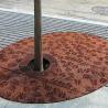 Buy cheap Outdoor Corten Steel Tree Grating Street Metal Tree Protection Grate Tree Grills from wholesalers