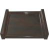 Buy cheap Dark Brown Hotel Guestroom Resin Collection Towel Tray 200*150*H40mm from wholesalers