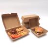 Buy cheap Customization Clamshell Disposable Hamburger Box Degradable Food Packaging from wholesalers