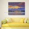 Buy cheap Impressionism Claude Monet Oil Paintings Reproduction Sunrise Seascape Oil Paintings from wholesalers