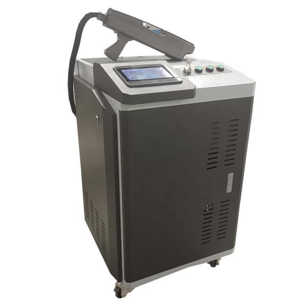 Buy cheap 110V 200KHz Handheld Laser Cleaning Machine , 200W Laser Rust Removal from wholesalers