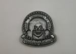 3D Antique Zinc Alloy Imitation Hard Enamel Ring , Military Badges And Pins