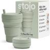 Buy cheap Collapsible Travel Cup - Sage Green, 12oz / 355ml - Leak-Proof Reusable To-Go Pocket Size Silicone Bottle from wholesalers