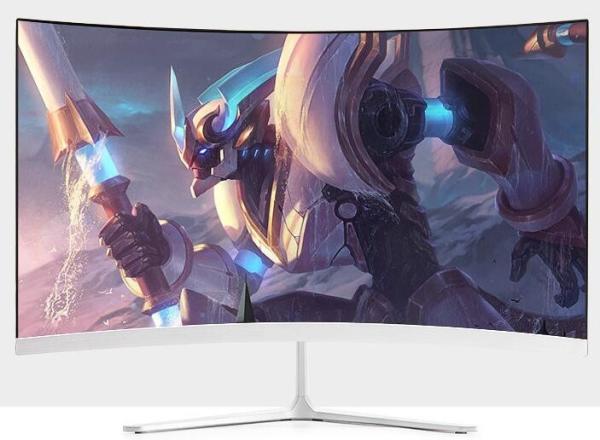 Buy cheap Curved Widescreen Computer Monitor , FHD Wide 32 Inch Frameless LED Monitor from wholesalers