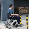 Buy cheap 6km/H Disabled Electric Wheelchair Aluminum Frame 100kg Load from wholesalers