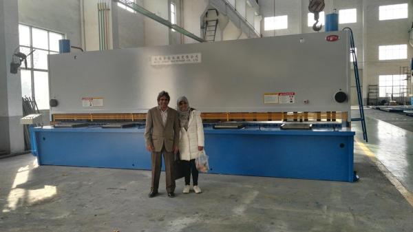 Buy cheap Sheet Manual Hydraulic Guillotine Shear 6.5M Long Cutting Thickness 13mm from wholesalers