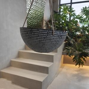 Buy cheap Square Garden Home Greenhouse Plastic Hanging Pots for Plants Seedling Nursery from wholesalers