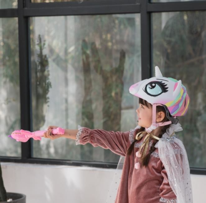 Unicorn helmet Toddler Kids Bike scooter skateboard Bicycle Helmet for Girl Boy