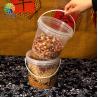 Buy cheap Transparent 500ML Food Grade Plastic Bucket with Lid Customized Pattern by UMETASS from wholesalers