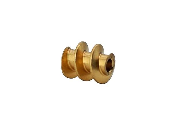 Buy cheap RoHS C36000 Brass Miniature Worm Gear 1 Tooth 1.5 Module AGMA from wholesalers