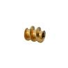 Buy cheap RoHS C36000 Brass Miniature Worm Gear 1 Tooth 1.5 Module AGMA from wholesalers