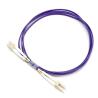 Buy cheap FTTH Purple Ericaviolet Color OM4 Fiber Cable Multimode DX Duplex Optical from wholesalers