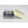 Buy cheap 20g 50g Square Cosmetic Jars with Plastic Cap Oem Silkscreen Printing and Painting from wholesalers