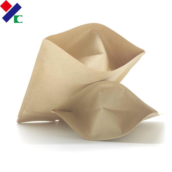 Buy cheap Recyclable 180mic Kraft Paper Bags For Dry Food Packaging from wholesalers