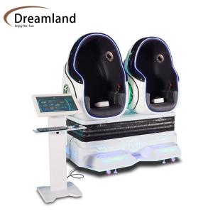 Wholesale Dreamland 9d vr egg chair 2 seat virtual reality vr cinema equipment for vr entertainment park from china suppliers