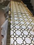 Decorative Metal Panels - Laser Cut screen panel stainless steel
