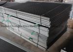Double Crimp Screen Spring Steel 4mm Square Weave Wire Mesh