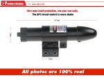 Tactical green beam laser sight with rail mount