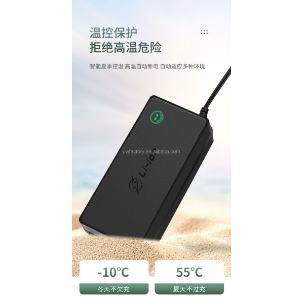 Li-ion Battery Charger for 48v5A Black ABS Smart Electric Scooter Bicycles Charger 14s 16s balance charger lifepo4