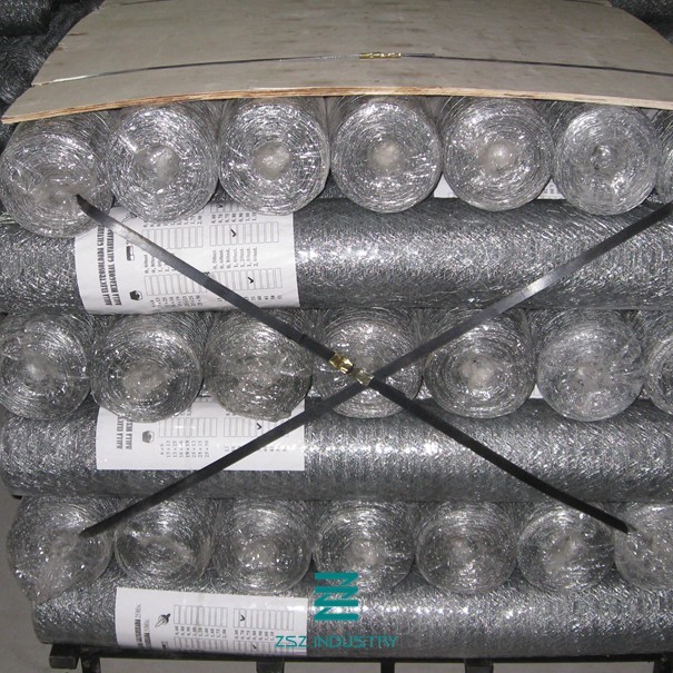 Silver Color Wire Netting Fence PVC Coated Wire Gabion Baskets 8 X 10cm Mesh Hole