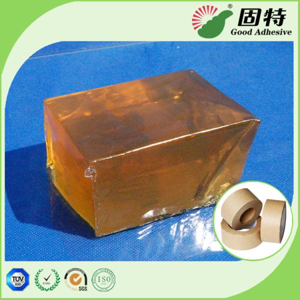 Buy cheap High Strength Yellowish Industrial Hot Melt Glue Semi Transparent For Kraft Paper from wholesalers