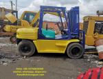 Buy cheap FD50 5 Ton Used Industrial Forklift Manual Pallet Truck Power Type from wholesalers