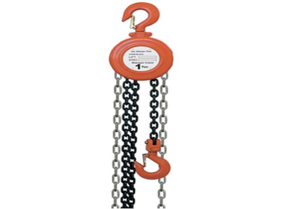 Buy cheap Round Type Manual Chain Block 0.5 ton - 30 ton 3 Meters / Manual Block from wholesalers