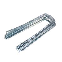 Buy cheap 5.8mm Galvanized 8GA Landscape Weed Control Fabric Staples product
