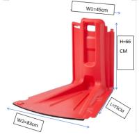Buy cheap Outer Curved Plate Flood Defence Barrier New Matterial Flood Gablewall product