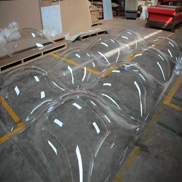 Buy cheap Transparent No Yellowing Small Plastic Dome , Flat Roof Dome Skylights For Homes from wholesalers