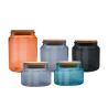 Buy cheap 500ml 680ml High Borosilicate Glass Storage Jars With Bamboo Lid from wholesalers