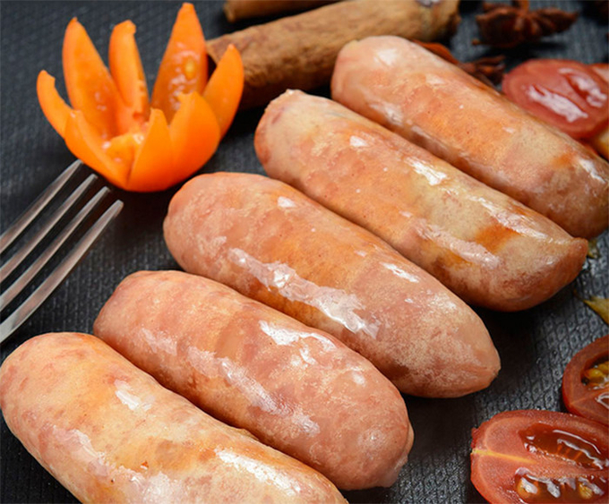 21mm Food Grade Good Taste White Colour Collagen Casings For Sausages