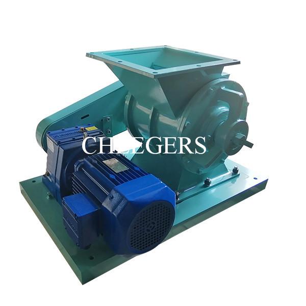 Buy cheap SS316L 5 Ton/h Pneumatic Rotary Valve Rubber Particles Offset from wholesalers