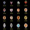 Buy cheap gems nail stone 3D nail jewelry for nail art decoration scrapbooking tools ML1519-1534 from wholesalers