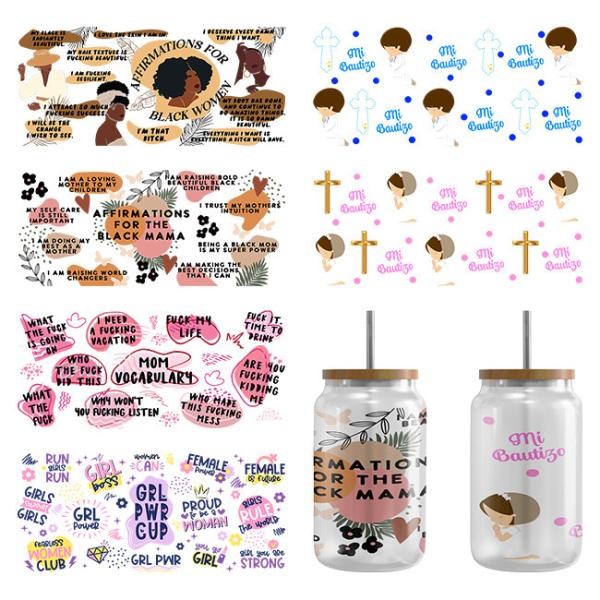 Buy cheap Non Toxic Easter Holiday UV DTF Tumbler Wraps Heat Resistant from wholesalers