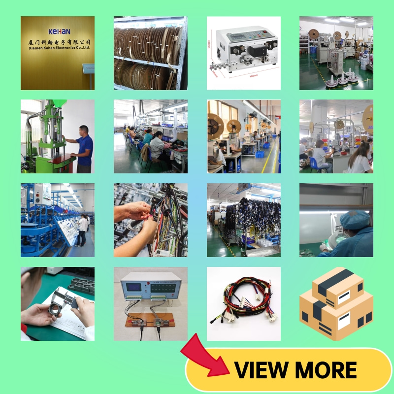 Wire to Wire UL Certified Silicon Rubber Cable Assembly for Automotive and Excavator