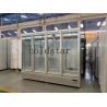 Buy cheap Embraco Compressor -22 Degree Upright Glass Door Freezer 2000L For Ice Cream from wholesalers