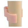 Buy cheap Beige Plastic Tube Connectors JY A013 ABS Plastic C Clamp For Pipe from wholesalers